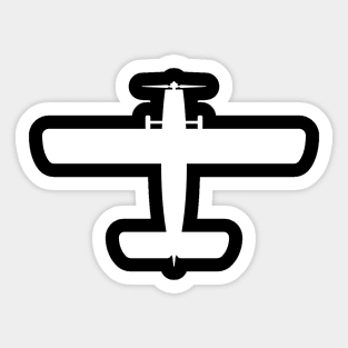 Small Airplane (Plane) Sticker